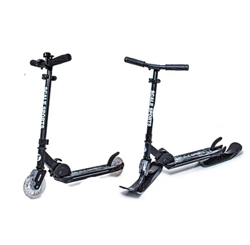 Самокат - снегокат 2 в 1 Scale Sports "Aero". Black (1346612170)