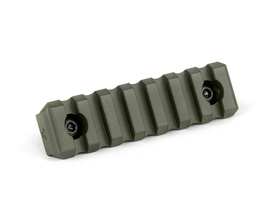 Планка Пикатинни КРУК CRC 9014 ODGreen на 7 слотов с креплением M-Lok