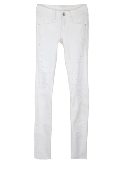 Джинсы GUESS W26 Белый (GDG-w42058-White)