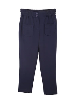 Штани для дівчинки Lukas 122 см Темно-синій (RNS-1697-Navy-blue)