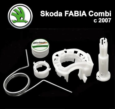 Ремкомплект кулисы КПП Skoda Fabia Combi 2007 - 2022 (6Q0711699) Полный комплек