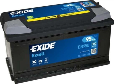 Аккумулятор EXIDE EB950 excell 12v 95ah 800a