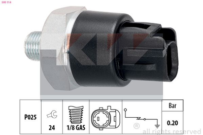 500 114 KW Датчик тиску масла (аналог EPS 1.800.114/Facet 7.0114 )