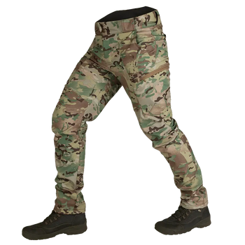 Мужские штаны CM Stalker SoftShell 7088 Мультикам XXL Kali AI111 демисезонные из водонепроницаемого и непродуваемого полиэстра защита от холода и влаги