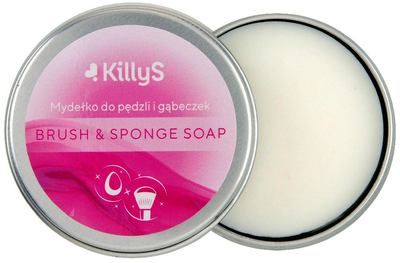 Mydełko KillyS Brush&Sponge Soap do pędzli i gąbeczek 30 g (3031445004268)