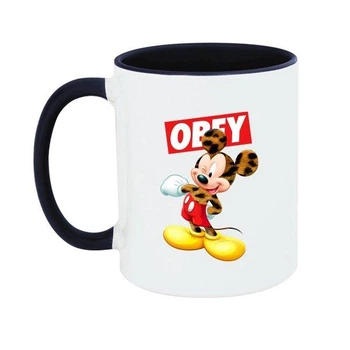 Чашка Obey Микки 330 мл (стандарнтая емкость)
