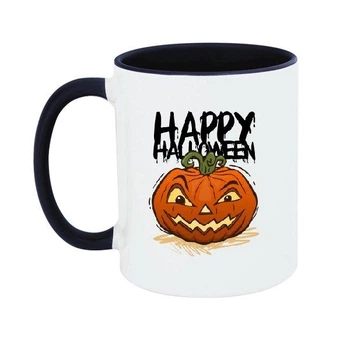 Чашка Happy Halloween тыква 330 мл (стандарнтая емкость)