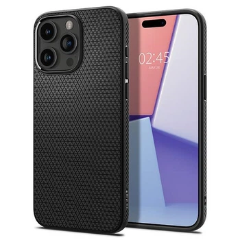 Чехол Spigen Liquid Air для iPhone 15 Pro Max Matte Black (ACS06562)