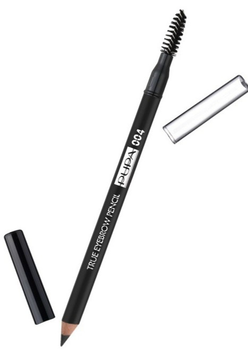 Олівець для брів Pupa Milano True Eyebrow Pencil Waterproof водостійкий 004 Extra Dark 1.08 г (8011607282951)