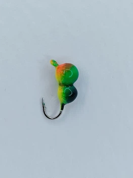 Мормишка вольфр. Start Fishing Мур.мел грань вушко фарб. колір 4 гач.№ 18 3,0* 2,5 мм 0,4 г 034-032