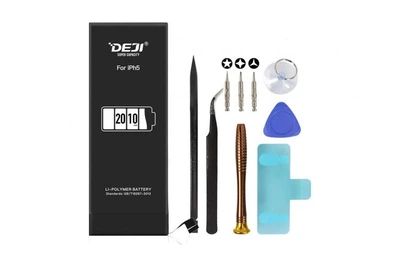 Усиленный аккумулятор DEJI (2010 mAh) для iPhone 5 + Набор инструментов High Copy