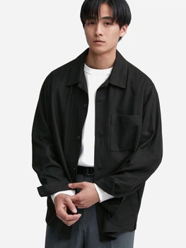 Куртка демісезонна чоловіча Uniqlo 998089918 XL Чорна (1159795083)