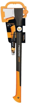 Набор топор-колун X21 L и нож универсальный FISKARS 71х3х16,5 см (21,5х4х2,1 см) (hoz0010094) Черно-оранжевый