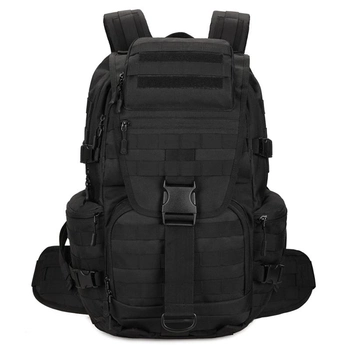 Рюкзак Protector Plus S459 с модульной системой Molle 50л Black