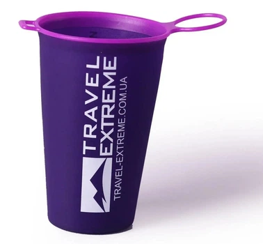 Силіконовий складаний стакан Travel-Extreme SoftCup 200мл VIOLET