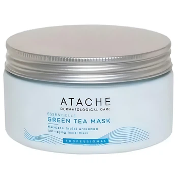 Маска заспокійлива омолоджуюча з екстрактом зеленого чаю Atache Essentielle Green Tea Mask 200 мл