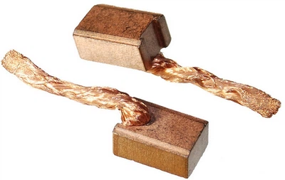 Щетки меднографитовые 5,5х8х12 выход сзади (2 шт). арт. щ368