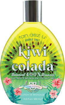 Крем для солярия Tan Asz U KIWI COLADA 400Х для яркого тропического оттенка 400 мл