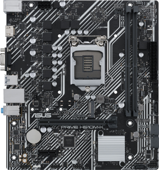 Материнська плата ASUS PRIME H510M-K R2.0 (s1200, Intel H470, PCI-Ex16)