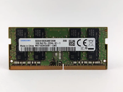 Оперативная память для ноутбука SODIMM Samsung DDR4 16Gb PC4-3200AA (M471A2K43DB1-CWE) 13062 Б/У