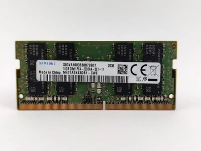 Оперативная память для ноутбука SODIMM Samsung DDR4 16Gb PC4-3200AA (M471A2K43DB1-CWE) 13063 Б/У