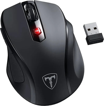 Комп'ютерна миша HOTWEEMS Wireless D-09 Black