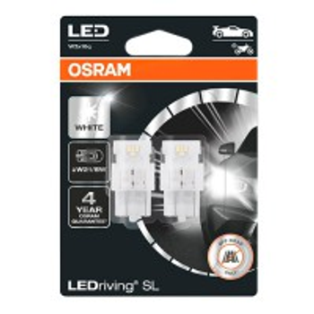 Автомобильные лампочки Osram LEDriving W21/5W 12V 5W W3x16q белые (2 шт.)(7515DWP02B) пр-во OSRAM