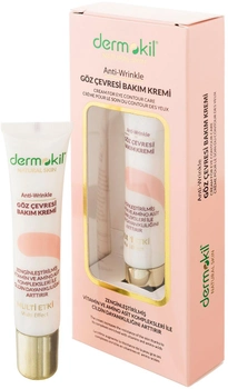 Крем для шкіри навколо очей Dermokil Natural Skin Anti-Wrinkle Eye Cream 15 мл (8697916000860)