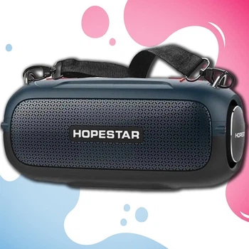 Беспроводная Bluetooth колонка Hopestar портативная акустическая система блютуз