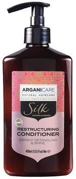 Odżywka do włosów Arganicare Silk z jedwabiem 400 ml (7290114145114)