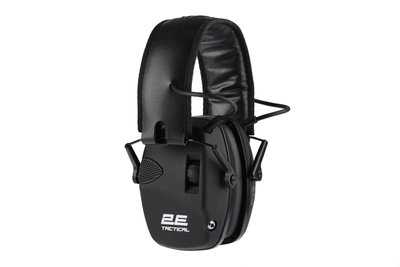 Тактичні захисні навушники 2E Pulse Pro Black NRR 22 dB активні