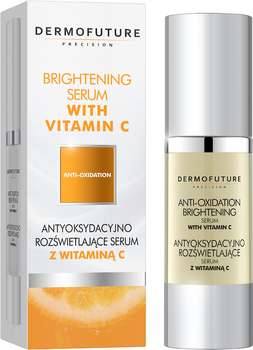 Serum do twarzy Dermofuture Anti-Oxidation brightening antyoksydacyjno rozświetlające z witaminą C na noc 30 ml (5901785003390)