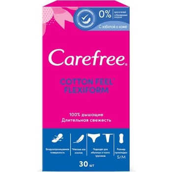 Щоденні прокладки Carefree Flexiform 30 шт.