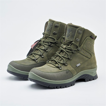 Ботинки Зимние тактические кожаные с мембраной Gore-Tex PAV Style Lab HARLAN 550 р.47 31.2см хаки