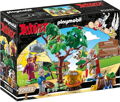 Набір фігурок Playmobil Asterix Getafix with the caldron of Magic Potion (4008789709332)
