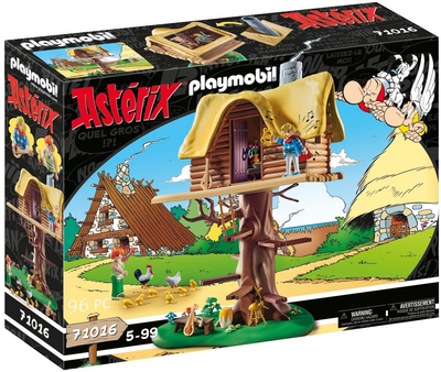 Набір фігурок Playmobil Asterix Cacofonix with Treehouse (4008789710161)