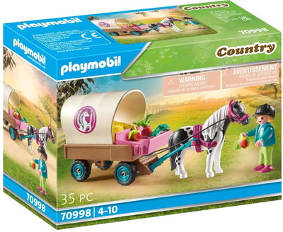 Zestaw figurek Playmobil Country Pony Wagon (4008789709981)