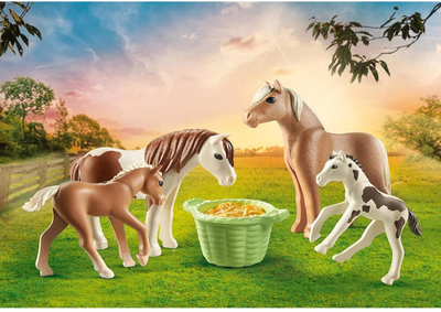 Набір фігурок Playmobil Country Icelandic Ponies with Foals (4008789710000)