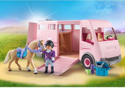 Набір фігурок Playmobil Country Horse Transporter with Trainer (4008789712370)