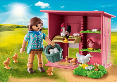 Набір фігурок Playmobil Country Chicken Coop (4008789713087)