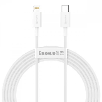 Кабель Baseus Superior Series Fast Charging Type-C to Lightning PD 20W (2m) white