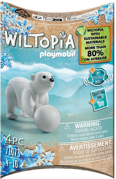 Zestaw figurek Playmobil Wiltopia Baby Polar Bear (4008789710734)