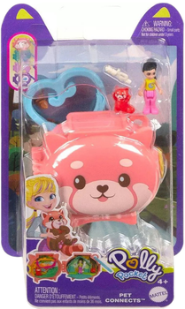 Набір фігурок Mattel Polly Pocket Mini Pet Connects Fox (0194735109098)