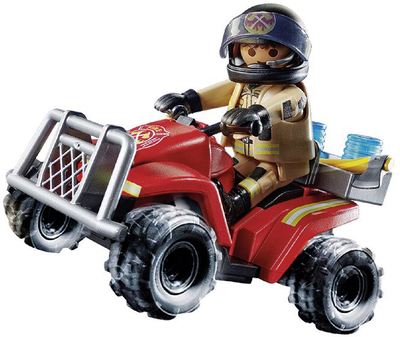 Фігурка Playmobil City Action Fire Rescue Quad 7.5 cм (4008789710901)