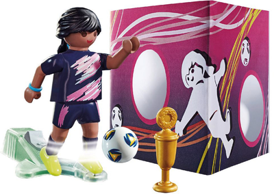 Figurka Playmobil Football Player With Goal 7.5 cm (4008789708755)