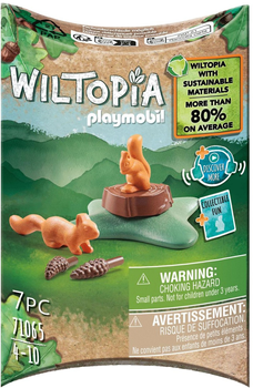 Zestaw figurek Playmobil Wiltopia Squirrels 7.5 cm (4008789710659)