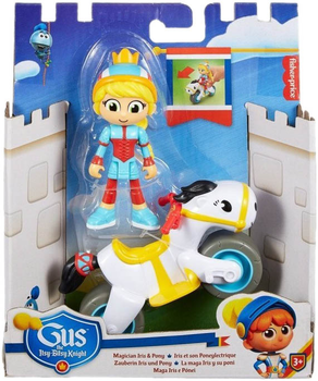 Zestaw figurek Fisher-Price Gus the Itsy Bitsy Knight Magician Iris and Pony (0194735050369)