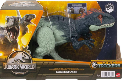 Figurka Mattel Jurassic World Dominion Dinosaur Figure Eocarcharia Wild Roar With Sound 12.5 cm (0194735116355)