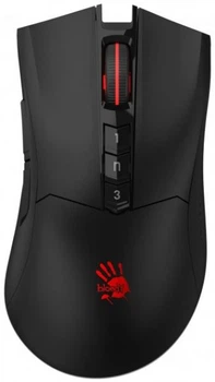 Миша A4Tech r90 Plus Black, Wireless+USB, 5000 cpi, Bloody, metal feet, підсвічування
