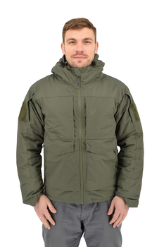 Зимова тактична куртка Eagle з підкладкою Omni-Heat та силіконовим утеплювачем Olive Green XL